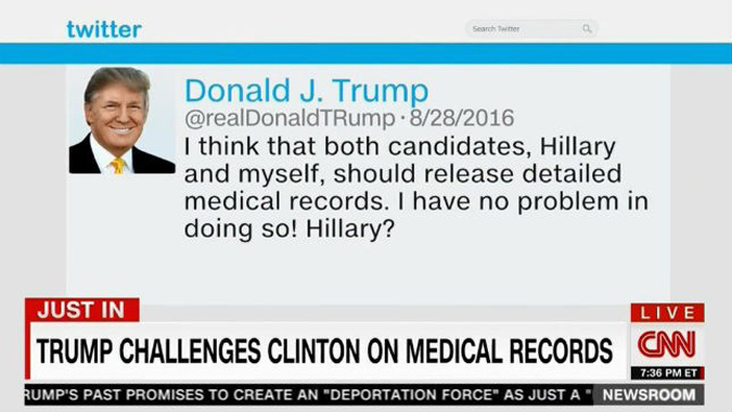 CNN edits Donald Trump tweet referencing 'Crooked Hillary' Clinton