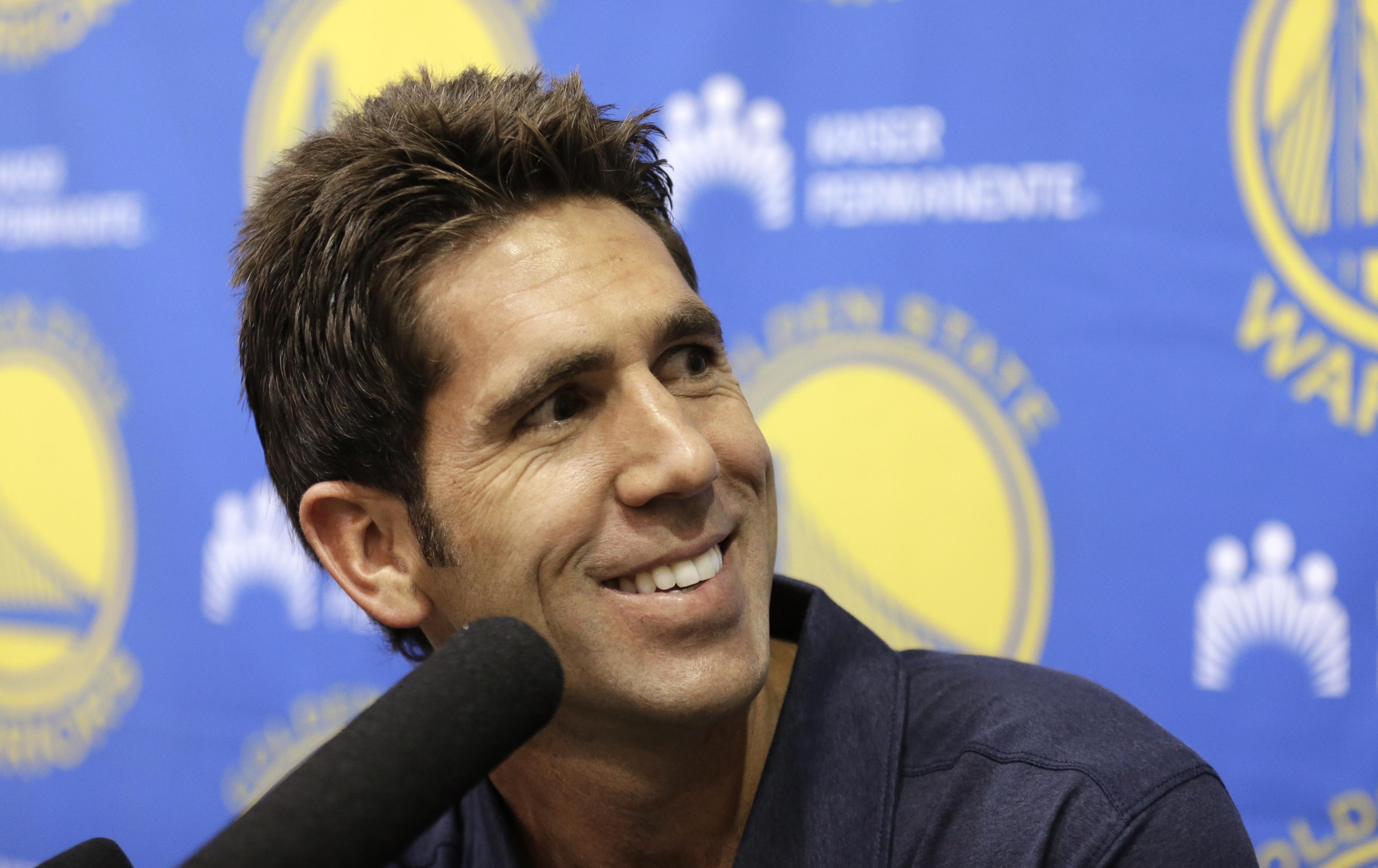 Warriors' Bob Myers encouraged coach Steve Kerr is healthy